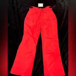 Red Skiing Pants